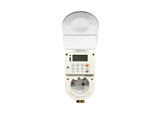 R100/R125 Multi-Jet Brass Body STS MID Keypad Prepaid Water Meter RF LoRa/,LoRaWAN Communication Water Meter