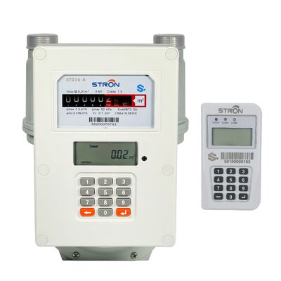 StronSmart Prepaid Gas Meter, STS certificaton Split-Type Prepaid Gas Meter - Intelligent & Secure Gas Management Solution
