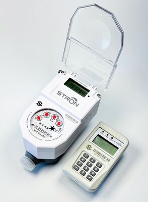 4 M16 Connecting Bolts Smart Prepaid Water Meter Offering Stable and Performance Enabled by LoRaWAN Communication Protocol for Water Resource Tracking