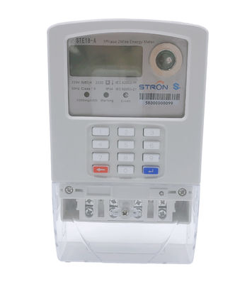 Stron STS Standard Prepaid Keypad Single Phase Electricity Measurement Meter Hotsale