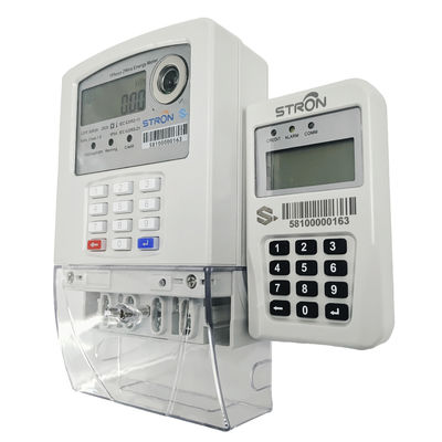 Split type Keypad Single Phase Prepaid electricity meter with CIU
