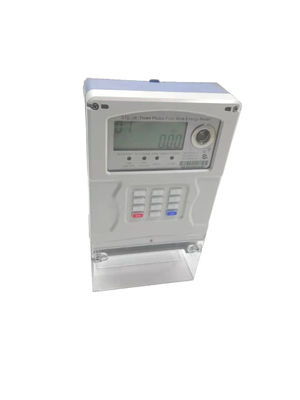 Keypad STS Standard Prepaid Three Phase Electricity Meter Anti Tamper