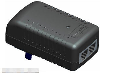 7.5W Ethernet Power Supply , 0.5A Wall Plug Poe Power Injector