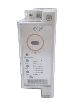 STS 10V/M Smart Prepaid Electricity Meter , 5A Household Electricity Meter