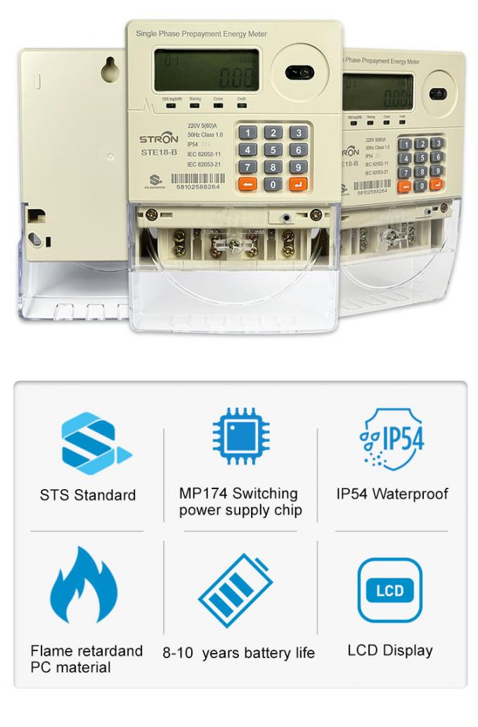Accurate Energy Monitoring with 220V Electric Smart Meter and Wired/Wireless Communication 2
