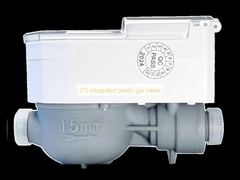 STS integrated plastic gas meter