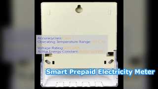 STE18 B Split Prepaid Electricity Meter STS Certified